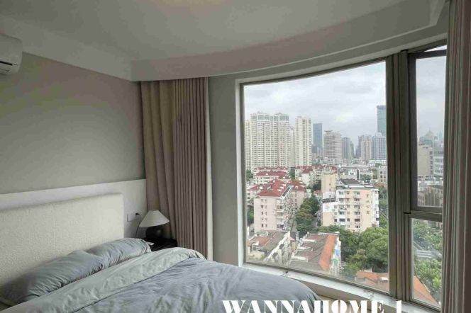 Great Compound+Spacious&Modern&Bright 1Bdr 1Bath Apt+Jing An Temple+Stunning View