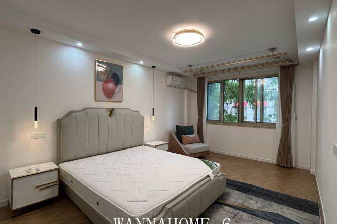 Bright&Modern&Spacious 1Bdr 1Bath Apt+L10+11Jiao tong Uni.+Nice View+Covered Balcony