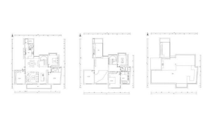 Anfu Road rare top-floor duplex with a separate large terrace and a high-ceilinged living room.