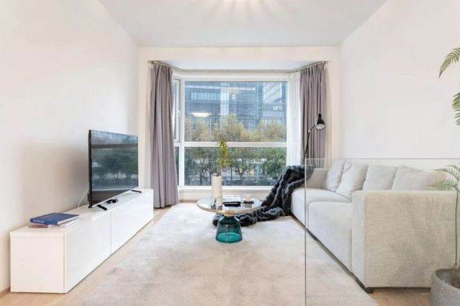 Furnished 3Br Apt w. Floor Heating @Iapm