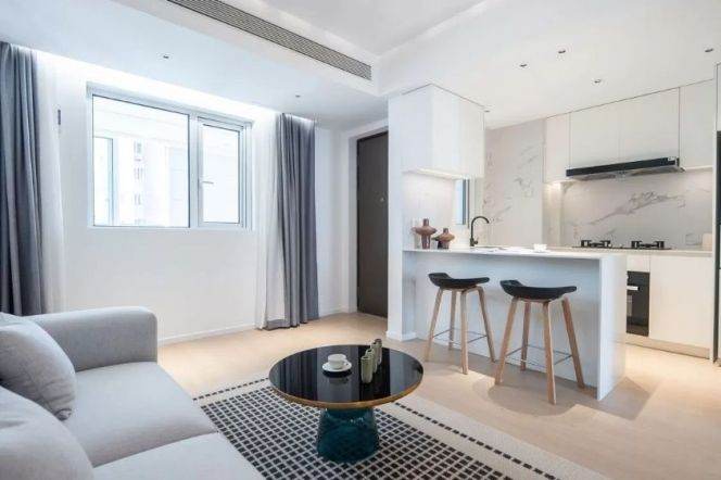 Modern decoration 1bedroom with floor heating nearby  Su zhou river 