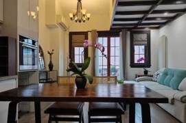 Jing'an temple 1BR 1.5BATH with balcony and terrace