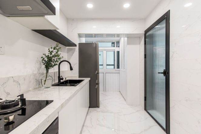 Modern 2brs floor heating nice view near Jing an temple only 15.8K