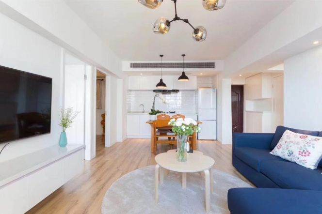 Short Term super modern 3 br just renovated nice modern decoration M2/7/14 Jing'an 