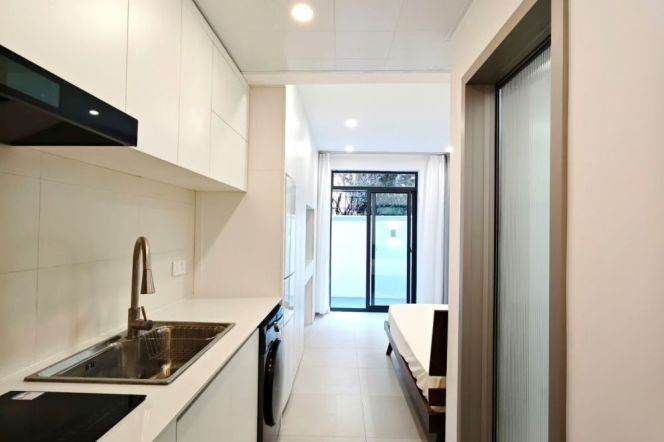 Cozy 1Br W. Patio Oven Dapuqiao Station