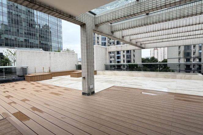 brand new super modern 6brs floor heating big terrace on An fu road near line 1,7 