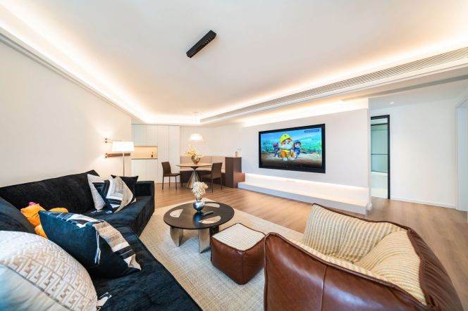 modern big 3brs modern furniture floor heating nice view near su zhou river line 2,12,13 