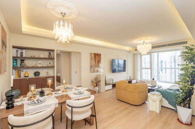 modern brand new 2brs brand new furniture in people square line 1,2,8 