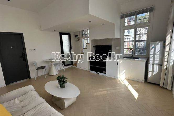 Great sunlight 1BR APT floor heating Xiangyang Rd 6.8k