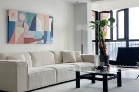 16k Cozy 2Br 2Bathr with floor heating Nr Global Harbor close to Jinshajiang Rd.line3/4/13