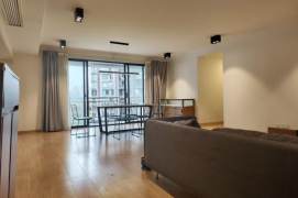 High rise high-end spacious 3br 2bath apt has big balcony @ Jing'an
