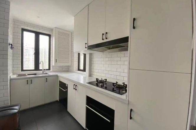 Modern 2brs/2baths & elevator/oven @Jiangsu Rd & Line 2/11