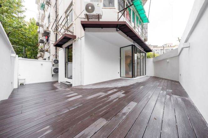 Big Patio 1Br w. wall Floor Heating