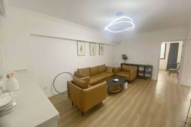 Valuable Wulumuqi/Huashan Rd highrise 100sqm 2BR 12.5K 