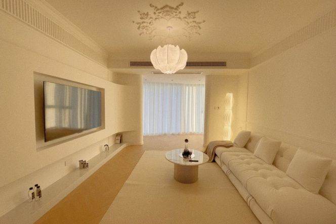 modern 2brs floor heating modern furniture beside Huang pu river line 9 
