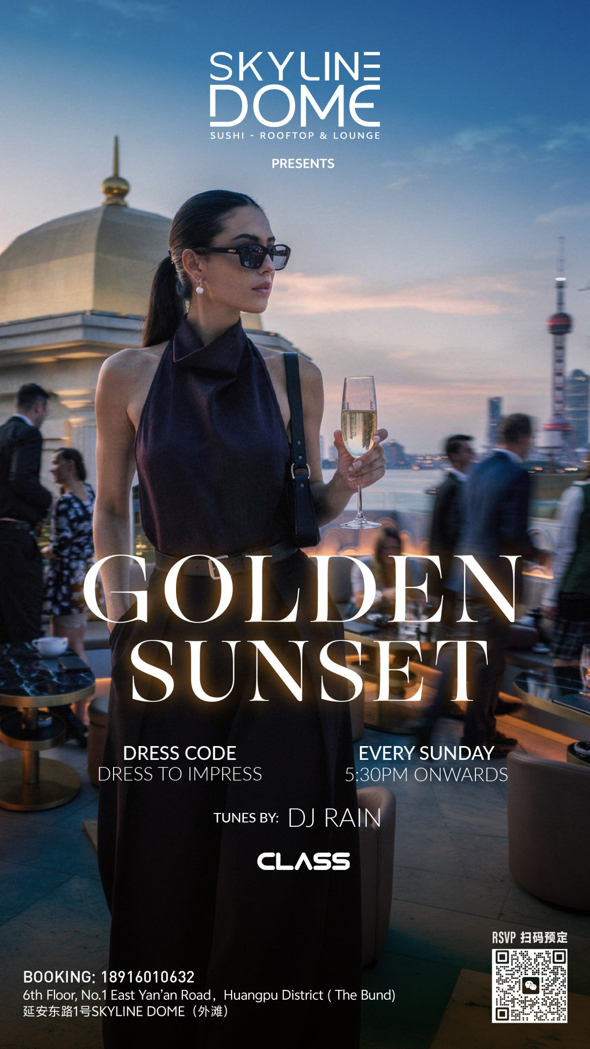 Golden Sunset - Shanghai's Most Beautiful Golden Hour Above The Bund
