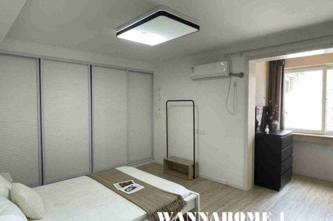 Modern&Spacious&Bright 2Bdrs 1Bath+Nice Building+L7 Chang Ping Rd+L13 Jiang Ning Rd Metro
