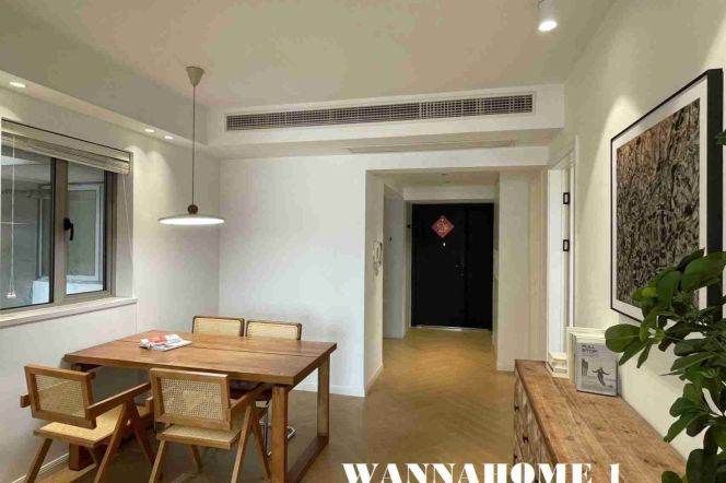 Modern&Spacious&Bright 2Bdrs 2Baths Apt+Top Compound+Jing An Temple+Stunning View