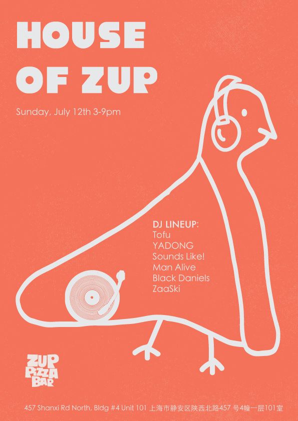 House of Zup: Club Meets Kitchen (DnB, House, Hip Hop, Disco)