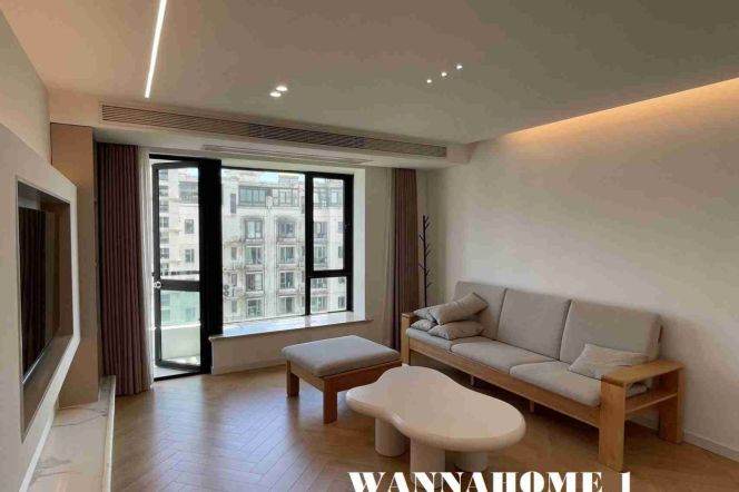 Large Balcony+Spacious&New 3Bdrs 2Baths Apt+L13/14 Wu Ning Rd+Stunning View+Great Compound