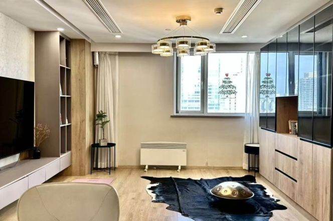 Jing'an temple elevator 3BR 2BATH 160sqm apartment
