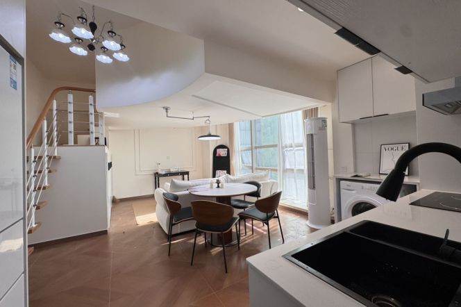 1BR Elevator Duplex｜Wuchang Rd｜6 mins to Line10/12 Tiantong Rd