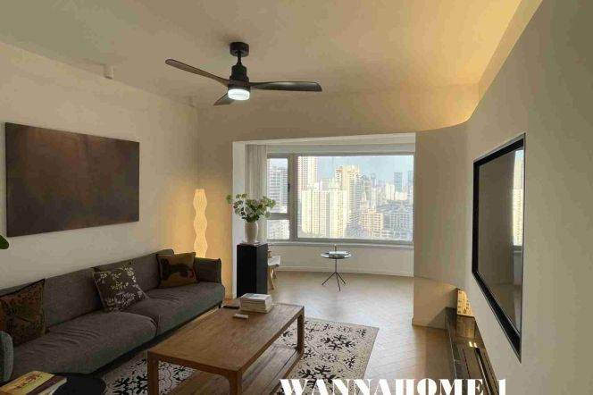 Modern&Spacious&Bright 2Bdrs 2Baths Apt+Top Compound+Jing An Temple+Stunning View