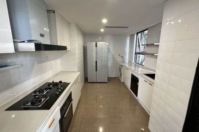 modern big duplex 4 bedrooms floor heating balcony in central Xuhui 
