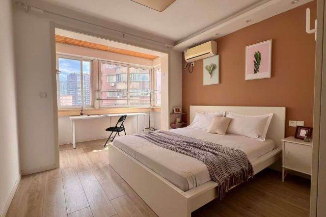High floor/modern 2br 2lr/big living room/bright room,Jiangning rd@L13