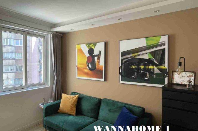 Modern&Spacious&Bright 2Bdrs 1Bath+Nice Building+L7 Chang Ping Rd+L13 Jiang Ning Rd Metro