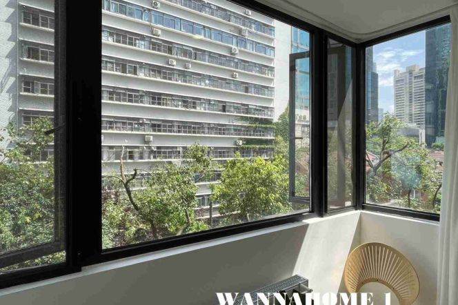 Modern&Bright&Spacious Elevator 1Bdr 1Bath Apt+Large Closet+West Nanjing Rd CBD