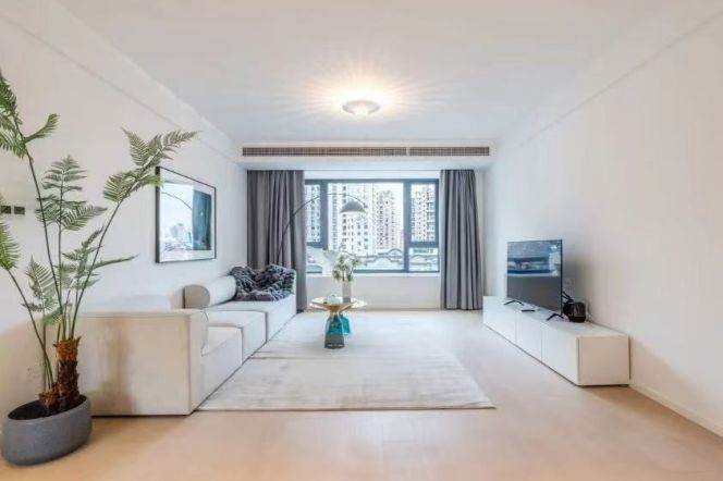   Modern Minimalist 4-Bedroom Home with Dual Balconies & Open Views