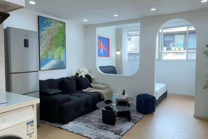 Lovely n cozy 1 BR 1 LR near West Nanjing rd station 