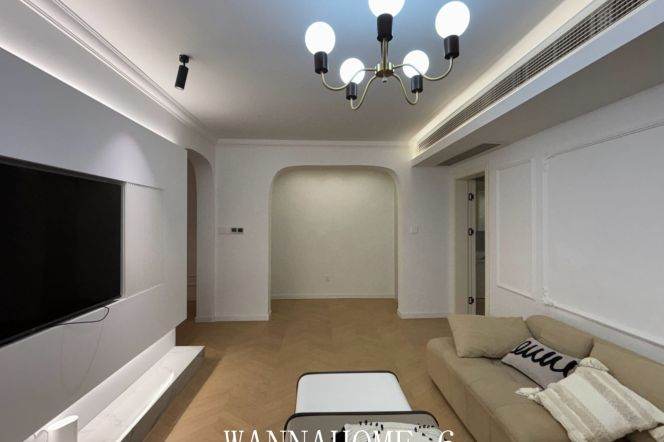 14.5K+Spacious&Modern 3Bdrs 2Baths Apt+L14 Wu Ding Rd Metro+Jing An Temple CBD+Floor Heating