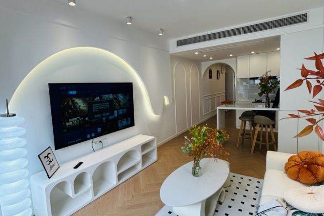 Loushanguan rd/spacious 1br 1lr/with parking/central AC/dryer,@L15/2