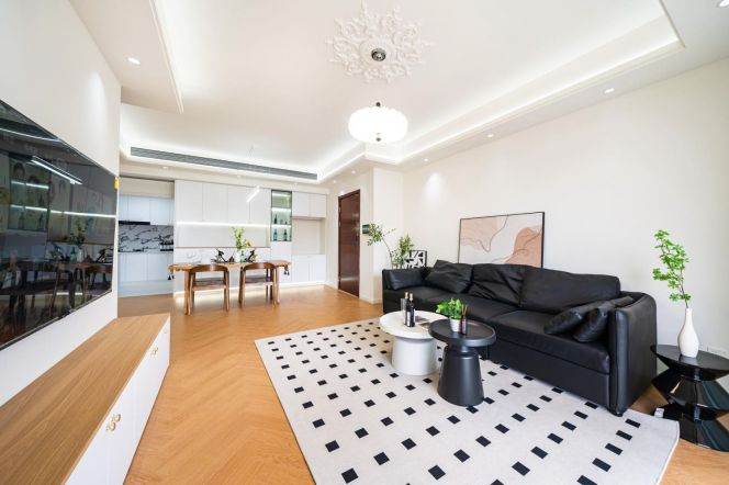 brand new 4brs floor heating open balcony in best compound Hongqiao su zhou river 37K