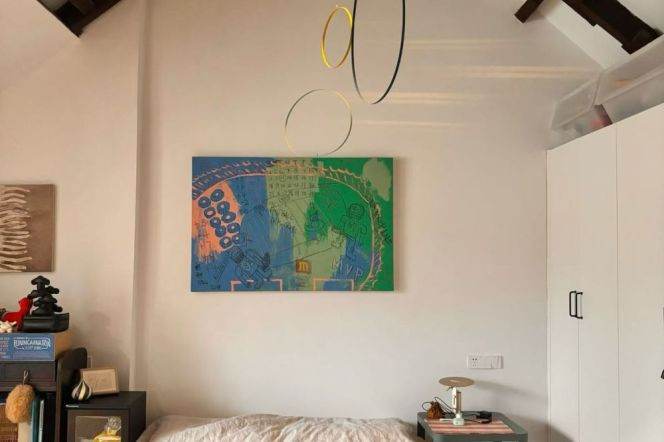 jiangsu rd L2/11 chic 1 br old house &High ceiling for 10K