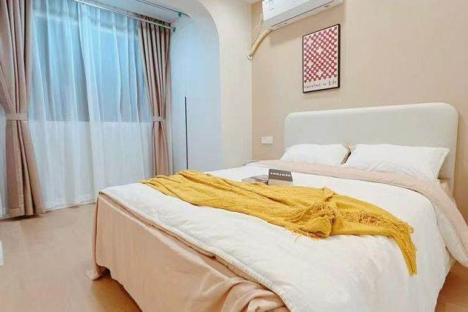Pudong area/modern 1br 1lr/bright room/brand furniture,Pudian rd@L6