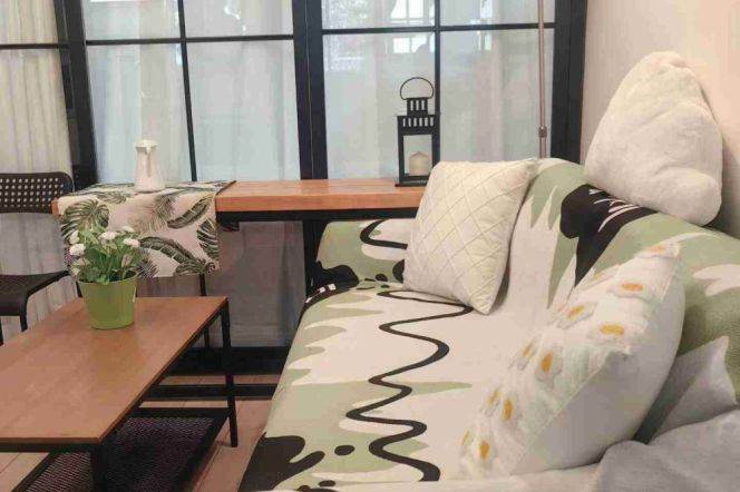 Spacious&Modern 1Bdr 1Bath Apt+2F Walk Up+Large Storage+Jing An Temple CBD