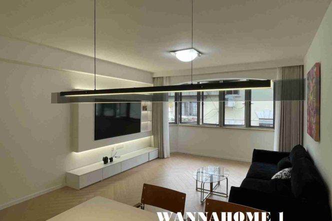 Spacious&Modern&New 1Bdr 1Bath Apt+3F Walk Up+Large Storage+Jing An Temple CBD