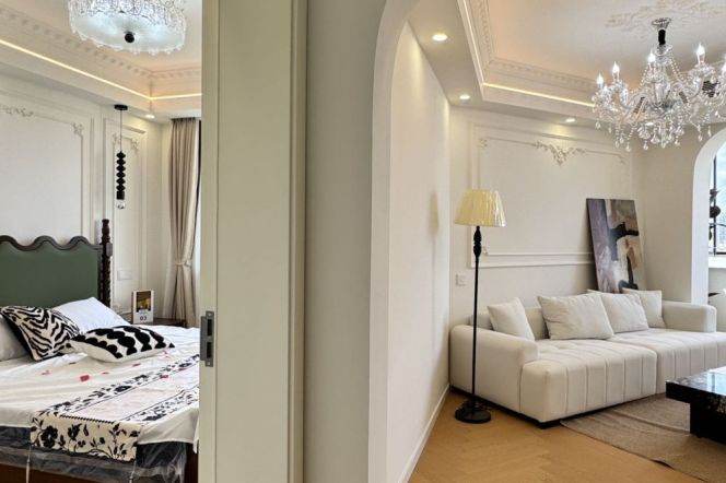Spacious 1BR Apt | Jiaotong Univer. Metro| 22F Good view +Great sunshine