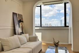 Spacious 1BR Apt | Jiaotong Univer. Metro| 22F Good view +Great sunshine