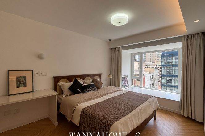 17.8K+Great Compound+Spacious&Bright 2Bdrs 1Bath Apt+Stunning View+L1+2+8 People's Square