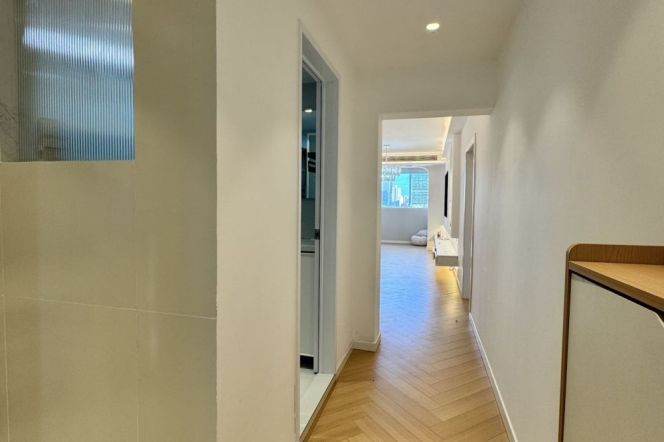 Spacious 1Br+green view +elevator | Suzhou Creek | Zhongshan Park Metro L2/3/4