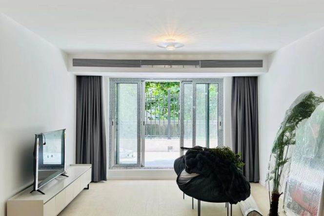 modern 2brs floor heating open balcony nice furniture near Jing an temple 19K