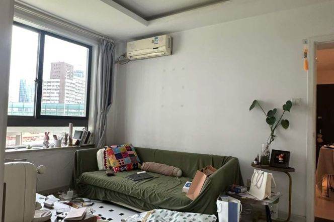 West Nanjing Rd Station Elevator 1Br with Open Balcony Line2/12/13