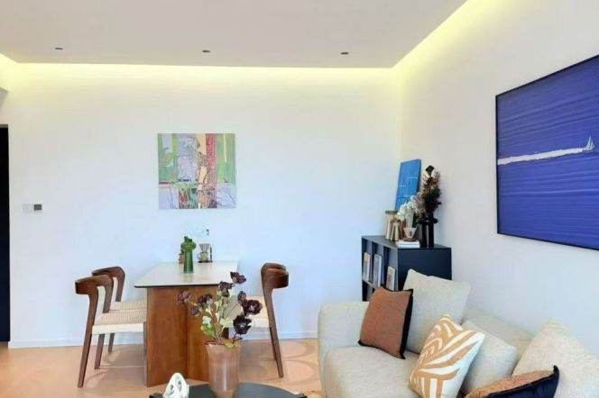 L3/4 West Yan'an Rd St.| 1Br, high floor view, fully equipped, lovely decoration