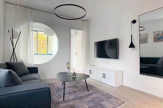 jiangsu rd modern 1BR/living room@L2/3/4/11