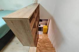 Jing an One BR loft apt nr L14/13 wuning Rd for long&short rent