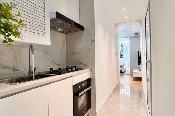 Cozy 1Br w. Oven&Dryer Jiangsu Rd Station